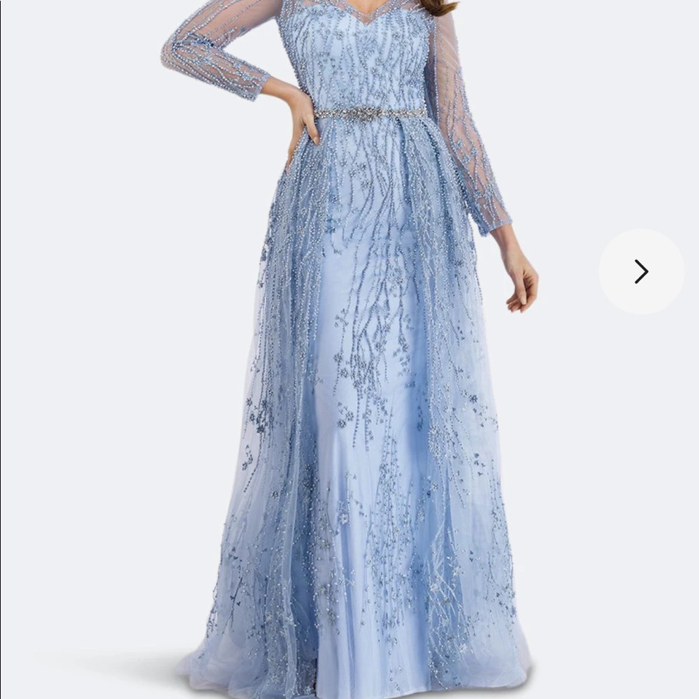 Cinderella blue gown. Worn once! Dry cleaned like brand new.